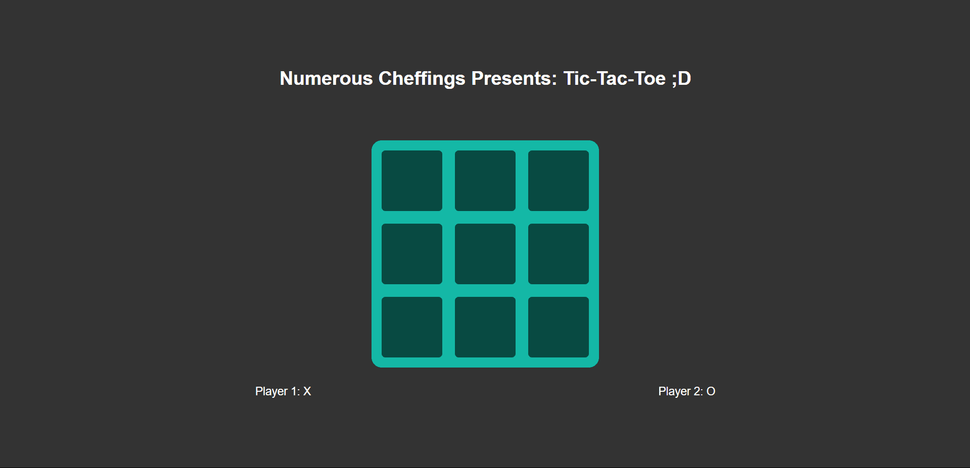 Tic-Tac-Toe